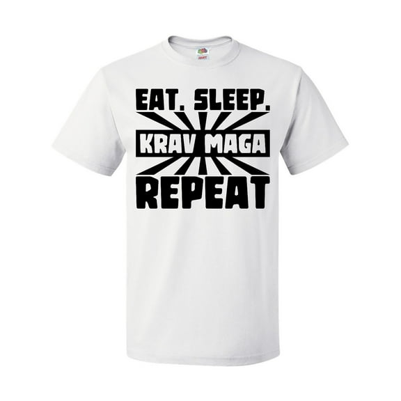 Inktastic Eat, Sleep, Krav Maga, Repeat T-Shirt