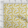 thumbnail image 2 of oneOone Silk Tabby Yellow Fabric Fruits Pineapple Quilting Supplies Print Sewing Fabric By The Yard 42 Inch Wide, 2 of 4