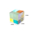 thumbnail image 2 of TIELUTT CMY Op- Pr- Cubes - Optical Glass , RGB Dispersion Six-Sided Kids Building Building for Girls Sensory for Kids 5-7 Hund Board Math Educational Keyboard Multiplication, 2 of 8
