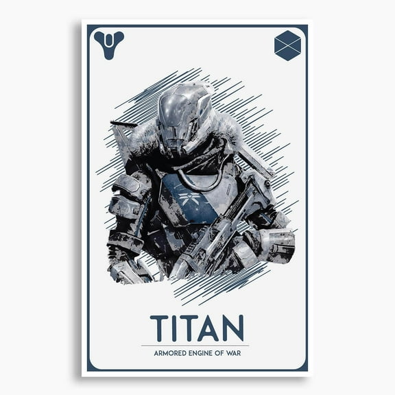 Guardian: Titan Poster; Gaming Artwork