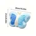 thumbnail image 2 of Plush Butterfly Pillow Figurine - Cute Plushies Decorative Cushion for Bed, Couch, Sofa, and Living Room; Great Plush Toy Gift for Girls and Teens,Blue, 2 of 5