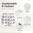 thumbnail image 6 of Lsque Cute Dog Printed Women's Running Shorts with Liner Pockets,Elastic Quick Dry Workout Athletic Gym Yoga Shorts,Womens High Waist Shorts-Small, 6 of 9