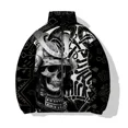 thumbnail image 2 of Abrigos deportivos de ocio para hombre Abrigo de invierno para hombre Chaquetas acolchadas cómodas y cálidas para hombre Estampado de monstruo personalizado Nuevas parkas para hombre, 2 of 5