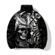 thumbnail image 2 of Abrigos deportivos de ocio para hombre Abrigo de invierno para hombre Chaquetas acolchadas cómodas y cálidas para hombre Estampado de monstruo personalizado Nuevas parkas para hombre, 2 of 5
