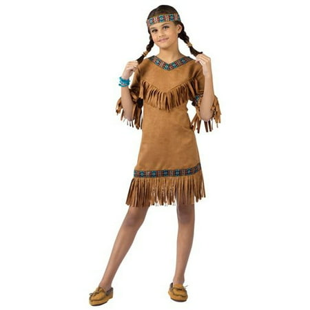 Child Native American Girl Costume, Small (4-6) (Best Native American Costume)