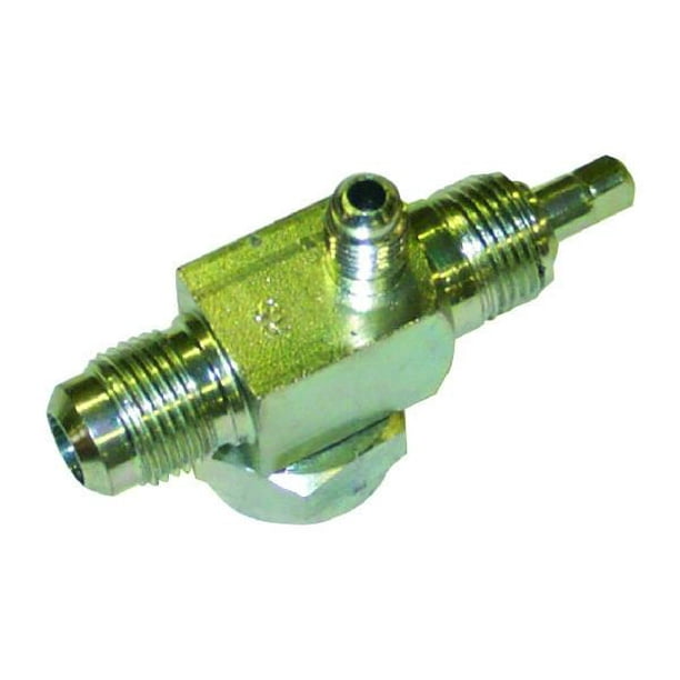 R12 Roto Lock Backseat Valve With 8 Male Flare Thread