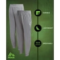 thumbnail image 3 of RBX Boys Sweatpants Tricot Soft Stretch Performance Boys Joggers with Elastic Waist & Pockets 2 Pack, 3 of 7
