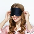 thumbnail image 4 of EeaseCA 3pcs Sleep Eye Mask Eyeshade Mulberry Silk Elastic Strap Eye Cover Blindfold, 4 of 8