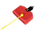 thumbnail image 1 of Drum Cow Bell, Plastic Percussion Instruments Block Noise Makers Red, 1 of 5