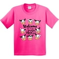 thumbnail image 3 of Inktastic Welcome to the Herd with Cute Black and White Holstein Cows Youth T-Shirt, 3 of 5