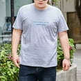 thumbnail image 2 of Men's Plus Size Cotton Round Neck Short Sleeve T-shirt (US S-3XL), 2 of 16