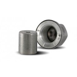 Pacific Dualies 44-2000E Wheel Simulator Stud Extender Fits Pacific Dualies Part # 44-1950; 14 Millimeter X 1.5; Zinc Plated; Steel; Single