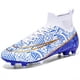 thumbnail image 4 of Botas De Fútbol Con Tacos FG Unisex, Zapatos Profesionales De Competición De Entrenamiento Con Cordones Transpirables Antideslizantes Para Exteriores Para Mujeres Y Hombres, 4 of 4