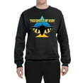 thumbnail image 2 of The Ghost Of Kyiv Unisex Crewneck Graphic Sweatshirt, Black, Small, 2 of 4
