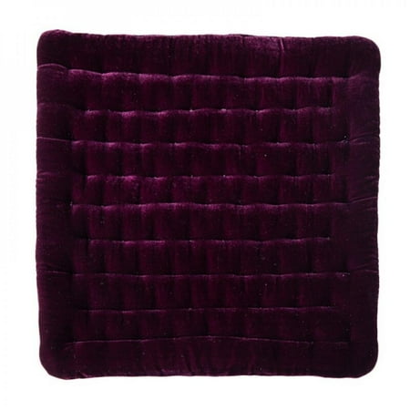 

[Brand Clearance!!]Plush Chair Seat Cushion Non Slip Chair Pad Square Flannel Fart Pad Soft Thin Pillow For Home Decor Garden Party Dining