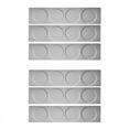 thumbnail image 1 of 6X Estante magnético para tarros de especias, tarros de especias de acero inoxidable, base de placa de pared, base montada en la pared para latas de especias magnéticas, 1 of 6