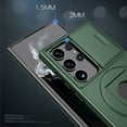 thumbnail image 5 of ELEHOLD for Samsung Galaxy S23 Ultra Magnetic Case,Rugged Hard PC Protective Case with Rotation Ring Holder Kickstand Sliding Camera Protector Compatible with Mag Safe for Samsung S23 Ultra,Darkgreen, 5 of 6