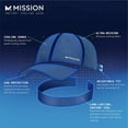 thumbnail image 3 of MISSION Cooling Performance Hat, Navy;, 3 of 7