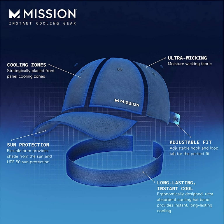 Mission Cooling Performance Hat In Navy