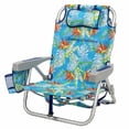 thumbnail image 4 of Silla de playa Tommy Bahama, paquete de 2 rayas azules, 4 of 5