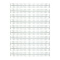 thumbnail image 1 of Binding Comb, 10mm 65 Sheet Holdable Binding Spine  For School Supplies For Student White, 1 of 8