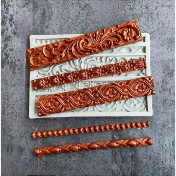 Clay Molds Silicone Molds for Crafts 3D Silicone DIY Clay Fondant Mold