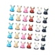 thumbnail image 2 of 30 figuras de vacas en miniatura, accesorios de resina para paisajismo, pequeños animales de dibujos animados Multicolor, 2 of 9