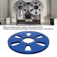 thumbnail image 4 of Sound Tape Empty Reel, Professional 6 Hole Improve Sound Quality Low Noise Opening Machine Part 1/4 10.5 Inch Empty Takeup Reel  for Reel To Reel Tape Player Blue, 4 of 7