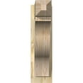 thumbnail image 2 of Ekena Millwork 6"W x 18"D x 22"H Funston Rough Sawn Craftsman Outlooker, Douglas Fir, 2 of 4