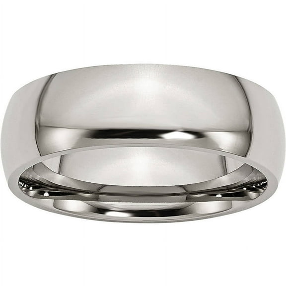 Titanium 7mm Polished Band
