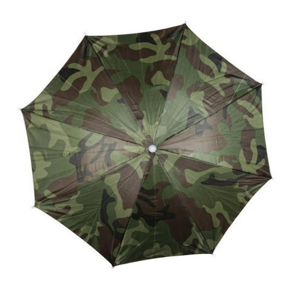 Umbrella Hat Sun Rain Protection Head Umbrella for Backpacking Beach Hiking