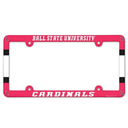 - American Logo Products Ball State Cardinals License Plate Frame