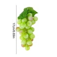 thumbnail image 3 of Grape Decor,8.66In Simulated Grape Bunch Hanging Pendant High Simulation Matte Effect Waterproof,Festive Decor for Home Decor Festival Wreath Wedding Backdrop Indoor Outdoor Decoration Decors, 3 of 6