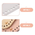 thumbnail image 3 of HEALEEP 3Ud Bases Para Bolsas De Crochet Con Agujeros En Colores Surtidos Para Manualidades De Bolsos, 3 of 6