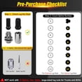 thumbnail image 2 of Juego de llaves Locking Lug Nut Master, 16 piezas, 5, 6, 7, 12 estrías, 2 of 9