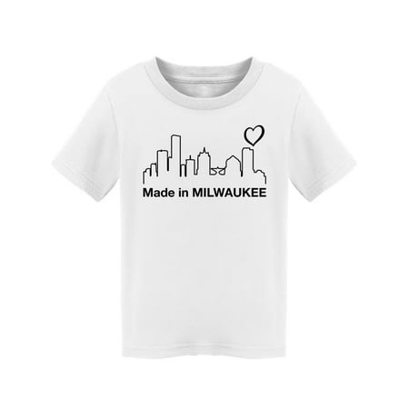 

Made In Milwaukee T-Shirt Toddler -Smartprints Designs 2 Toddler