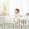 thumbnail image 5 of Sweet Jojo Designs Woodland Pine Tree Green Fitted Crib Sheet, 5 of 6