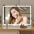 thumbnail image 4 of FULLWATT Vanity Mirror with Lights and Bluetooth Speaker, 32"LED Makeup Mirror, Lighted Makeup Mirror with Dimmable 3 Modes, USB Charging Port, 4 of 10