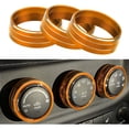 thumbnail image 1 of LYD para Wrangler JK perilla cubierta aire acondicionado A/C Control de clima volumen consola central interruptor botón anillo embellecedor Accesorios LYD interiores de automóviles, 1 of 2