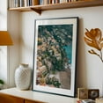 thumbnail image 5 of Hillside, Positano 02 - Positano Campania Italy Photography Coast Architecture Travel Poster Scenic Beach Ocean Landscape Black Framed Wall Art Print 8 x 10 inches, 5 of 9