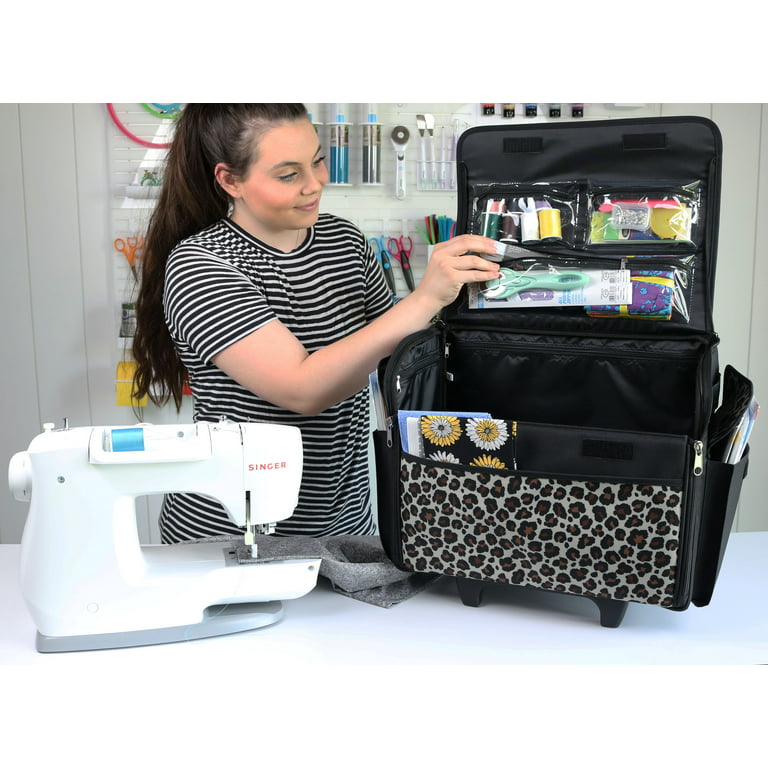 Portable Electric Bag Sewing Machine with 4 Thread Rolls Included