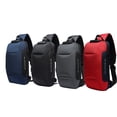 thumbnail image 1 of Men Bags Chest Pack Multi-function Lock USB Anti Theft Waterproof Mobile Multi-pocket Trip Shoulder Backpack, 1 of 6