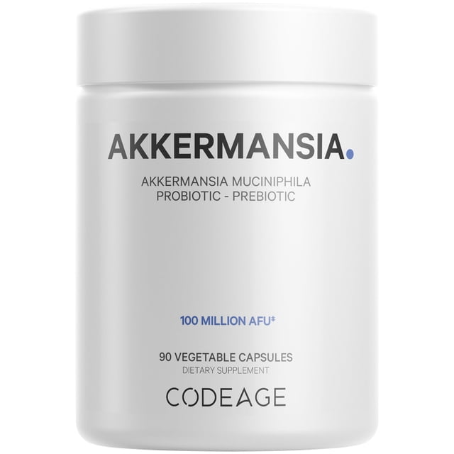 Suplemento probiótico Codeage Akkermansia Muciniphila 90 cápsulas