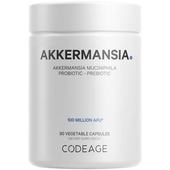 Suplemento probiótico Codeage Akkermansia Muciniphila 90 cápsulas