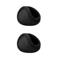 thumbnail image 2 of Qarigey Orejeras de invierno sólidas Unisex para hombre y mujer Type1 NO1, 2 of 6