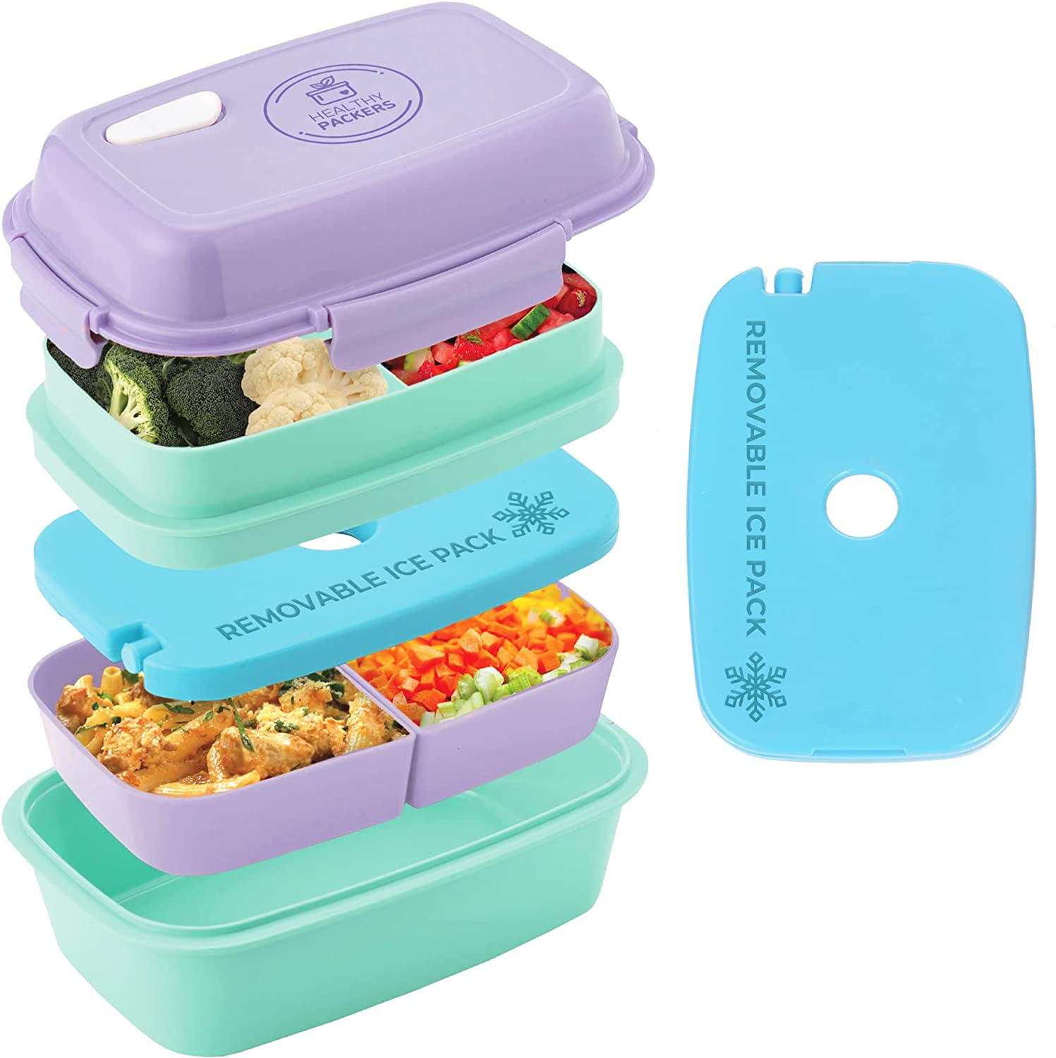 Ultimate Bento Box - Lunch Box for Kids & Adults - 100% Leakproof - Mu –  Healthy Packers