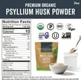 thumbnail image 5 of Viva Naturals Organic Psyllium Husk Powder, 24 oz-Finely Ground, Unflavored, Gluten-Free, Vegan, Keto and Paleo, 5 of 7