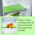 thumbnail image 5 of 4-Pack Refrigerator Mold Anti-Mold Mats Cuttable Drawer Liners Fresh-Keeping Storage Organizer Pads For Fridge Cabinets Kitchen Drawers, 5 of 7