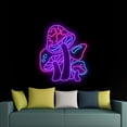 thumbnail image 4 of Handmadetneonsign Colorful Mushrooms Neon Sign, Mushrooms Wall Art Decor, Home Bedroom Wall Decor, 4 of 5