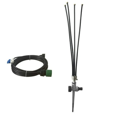 

Viugreum Standing Misting Cooling System | Outdoor Misting System | Cooling Mister Portable Flexible Mister for Patio Pool BBQ Cooling Kids Water Playing